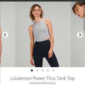 Lululemon Power Thru Tank